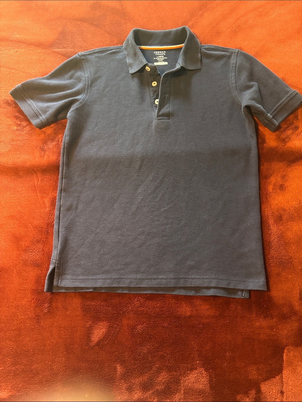 French Toast Boys Navy Polo Shirt